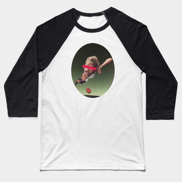 Strawberry Collage Series no.2 Baseball T-Shirt by sartworks